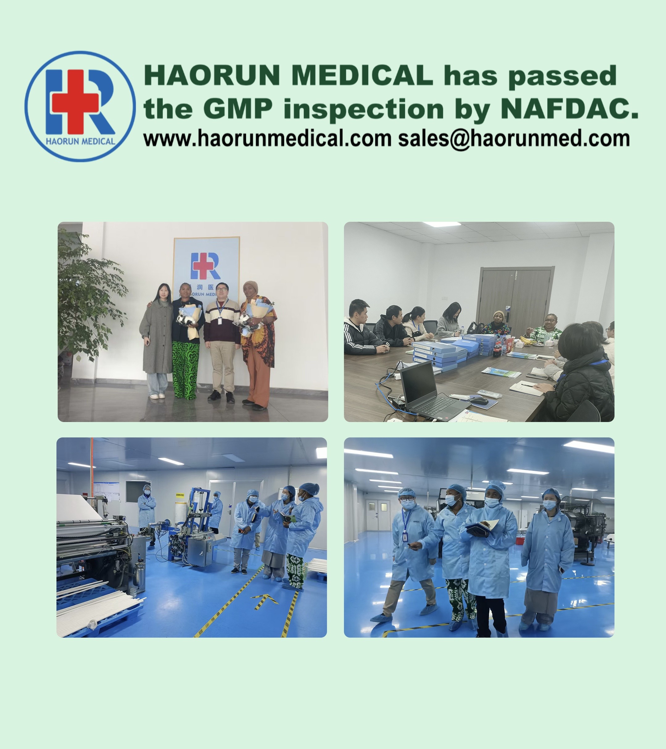 A Haorunmed minősége nemzetközi elismerést nyert – Megtette a NAFDAC minősítést