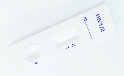 Antitestek az 1. típusú HIV -es típusra, 2. típusú gyors teszt kombinált kazetta